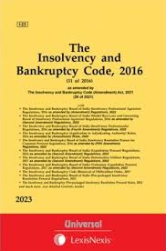 The Insolvency & Bankruptcy Code, 2016 Alongwith Rules & Regulations