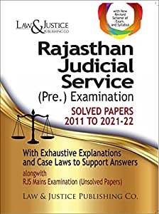 Rajasthan Judicial Service (Preliminary) Examination Solved Papers (2011-2022)