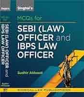 MCQ for SEBI (Law) Officer & IBPS Law Officer Exam