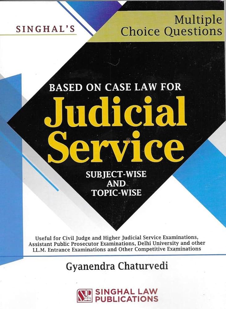 MCQ Based on Case Law For Judicial Service (Subject Wise & Topic Wise)