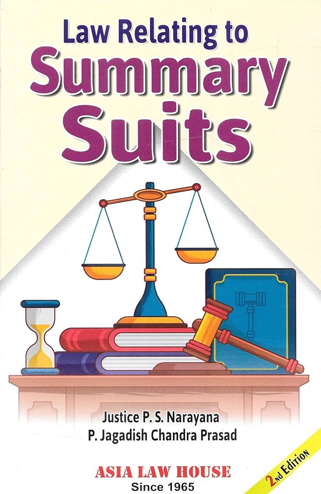 Law Relating to Summary Suits 