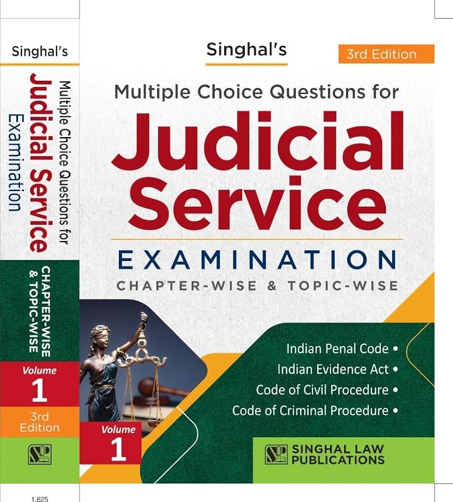 Multiple Choice Questions for Judicial Service Examination Volume 1 (Chapter Wise & Topic Wise)