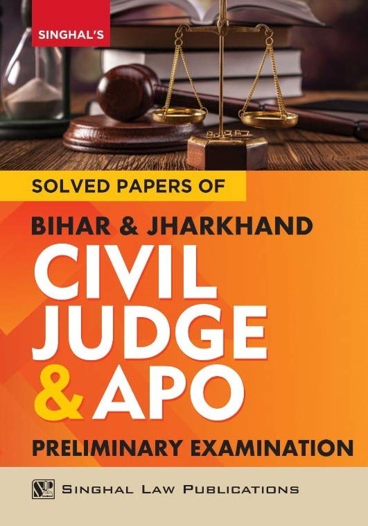 Solved Papers of Bihar & Jharkhand Civil Judge & APO (Preliminary) Examination