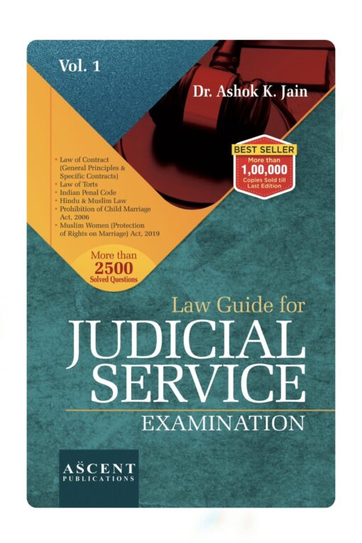 Judicial Services Examination Vol-1